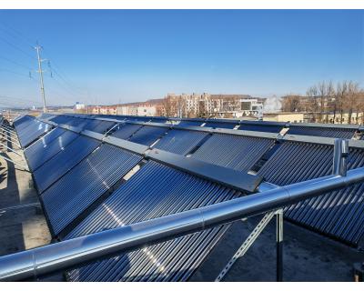 神東集團烏蘭木倫煤礦200噸太陽能熱水項目